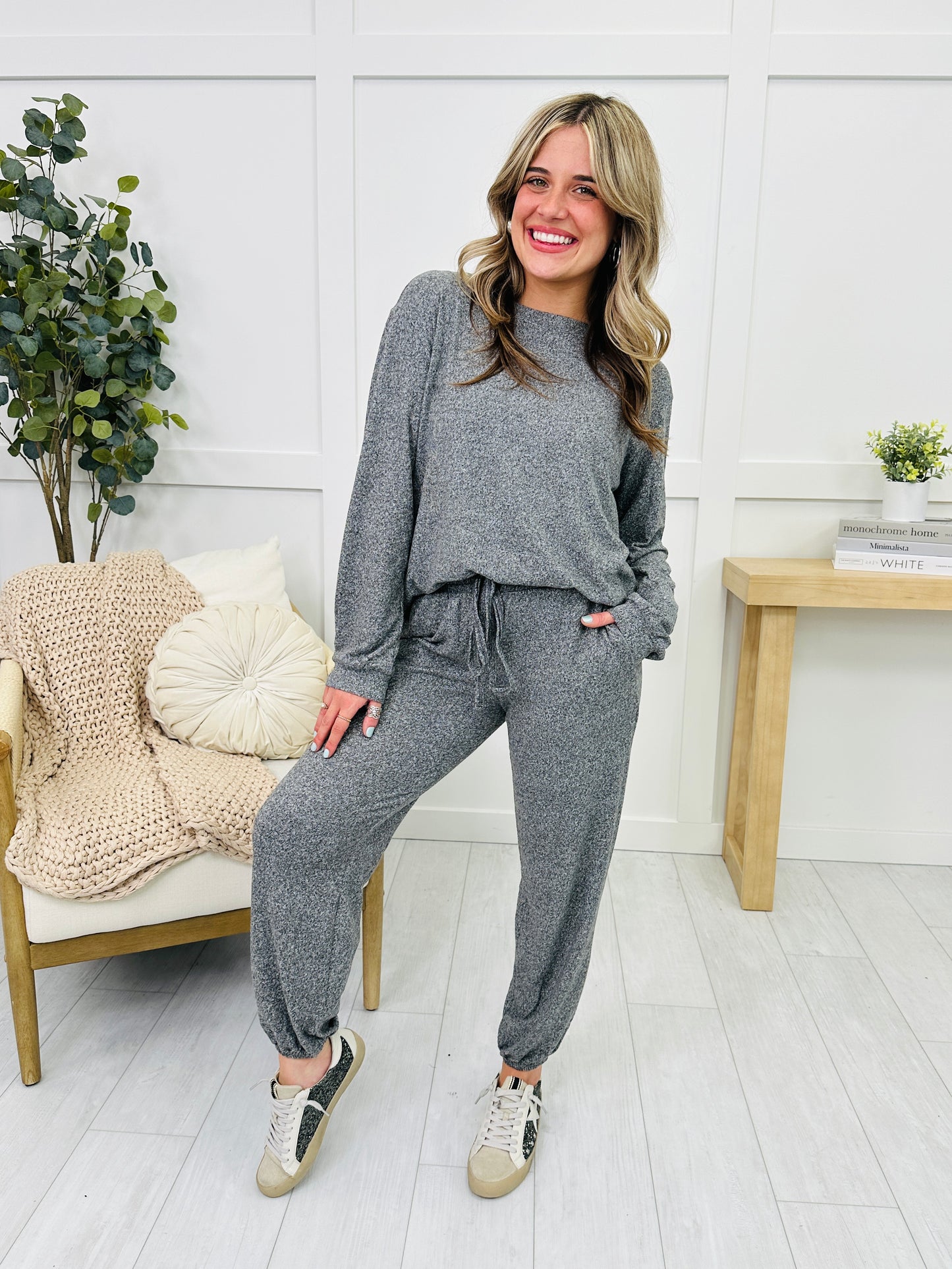 DOORBUSTER! The Cozy Life Jogger Set- Multiple Colors!