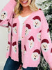 Santa Stop Here Cardigan in Multiple Colors