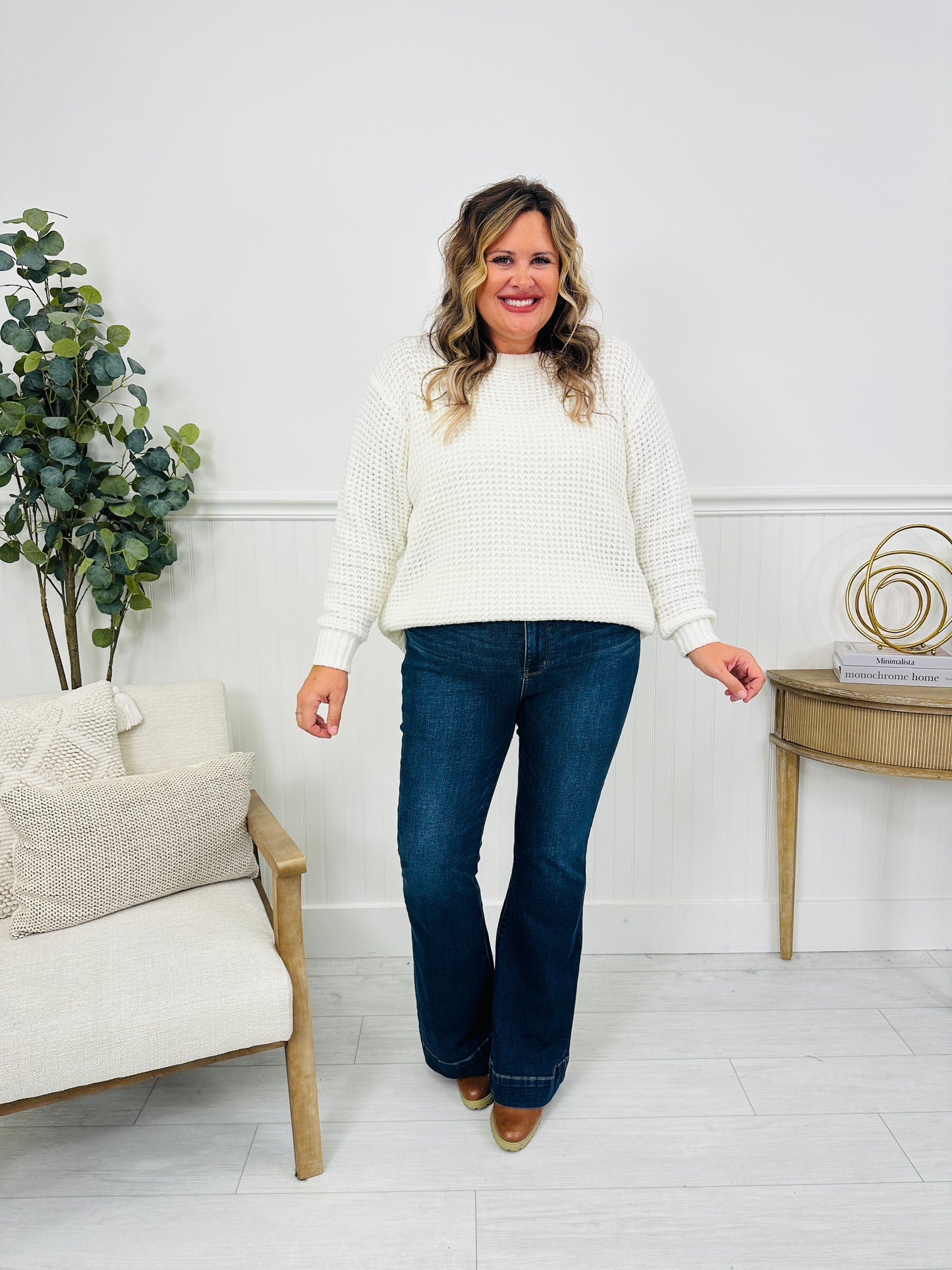 Judy Blue All Day Flair Trouser Flare Jeans