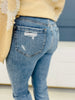 Restock! Mica REG/CURVY Kick Off Flare Cropped Jeans in Two Washes