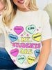 My Students Affirmation Hearts Graphic Tee