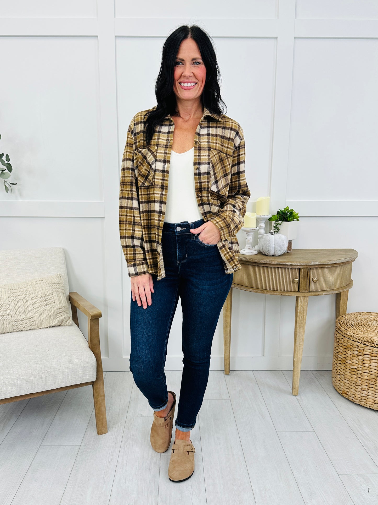 Smoky Mountain Plaid Shacket