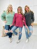 REG/CURVY MOCO Exclusive The Comfort Zone Pocket Long Sleeve Tee--Multiple Colors!