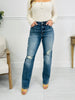 Judy Blue Effortlessly Edgy Straight Jeans