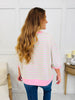 Better In Stripes Top In Pink Multi