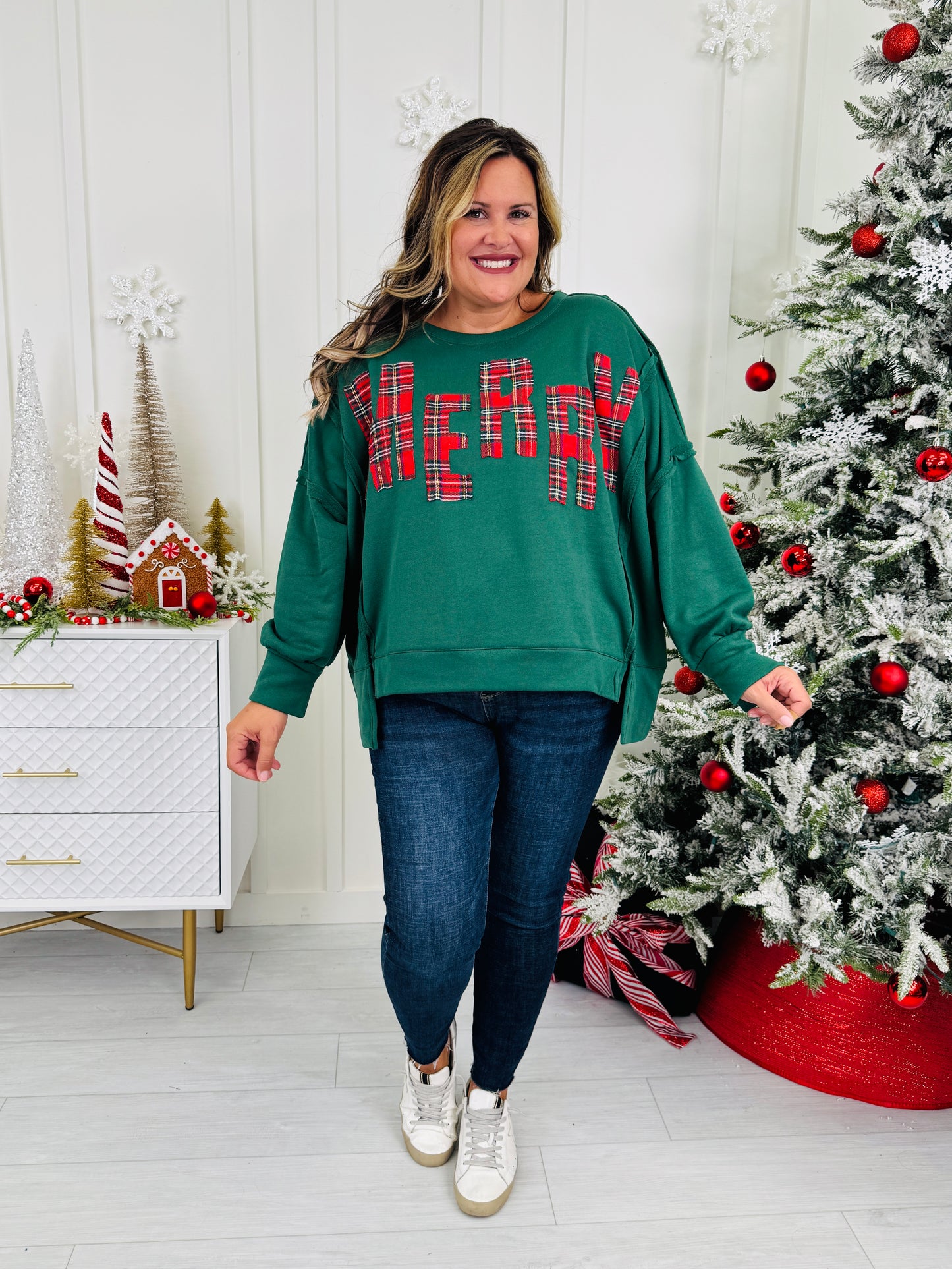 Tidings Of Merry Pullover- Multiple Colors!
