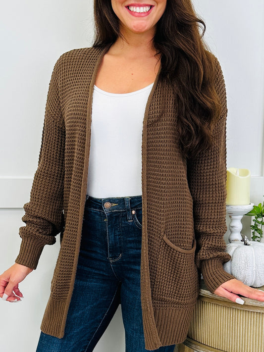 The Comfort Zone Cardigan In Multiple Colors