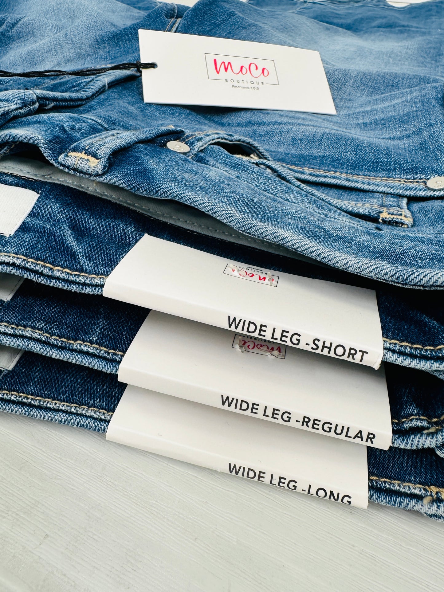 Ready to Roll Retro Wide Leg Jeans in Three Inseams