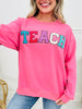 Teach MOCO Exclusive Crewneck In Pink
