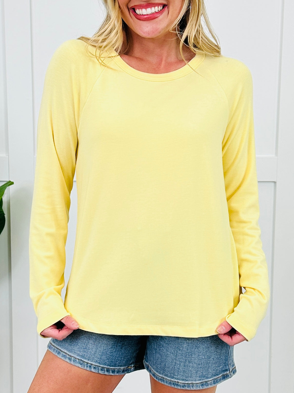 Always On Long Sleeve Top In Multiple Colors