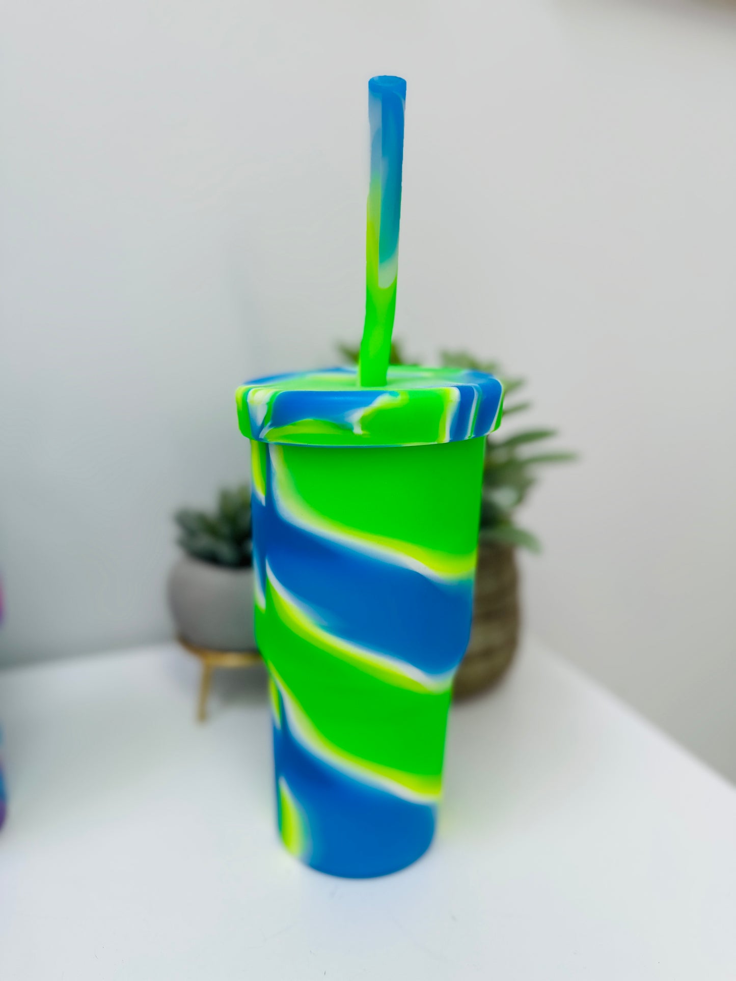 30oz Silicone Tie Dye Cup- Multiple Colors!