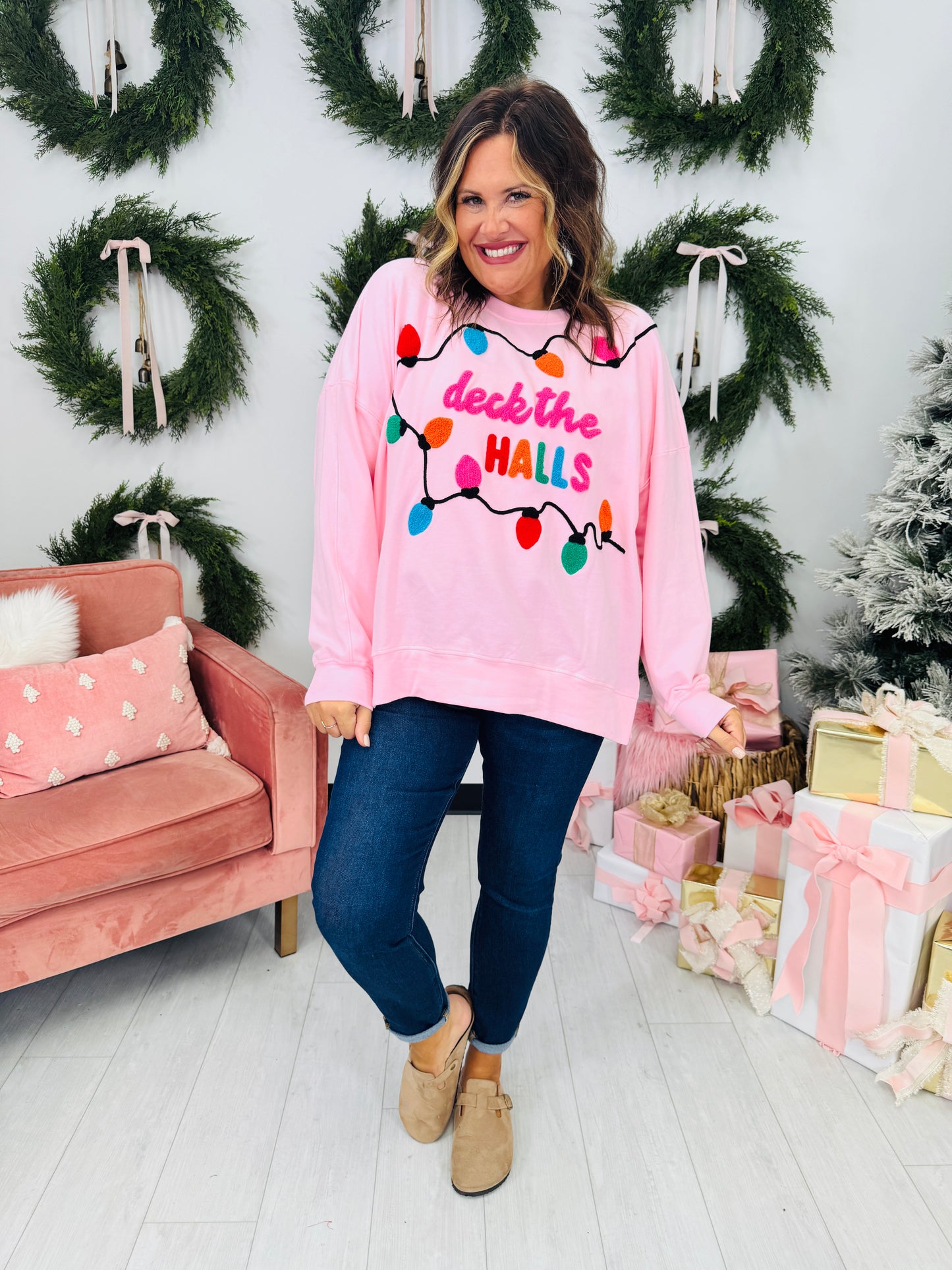 Deck The Halls In Style Pullover