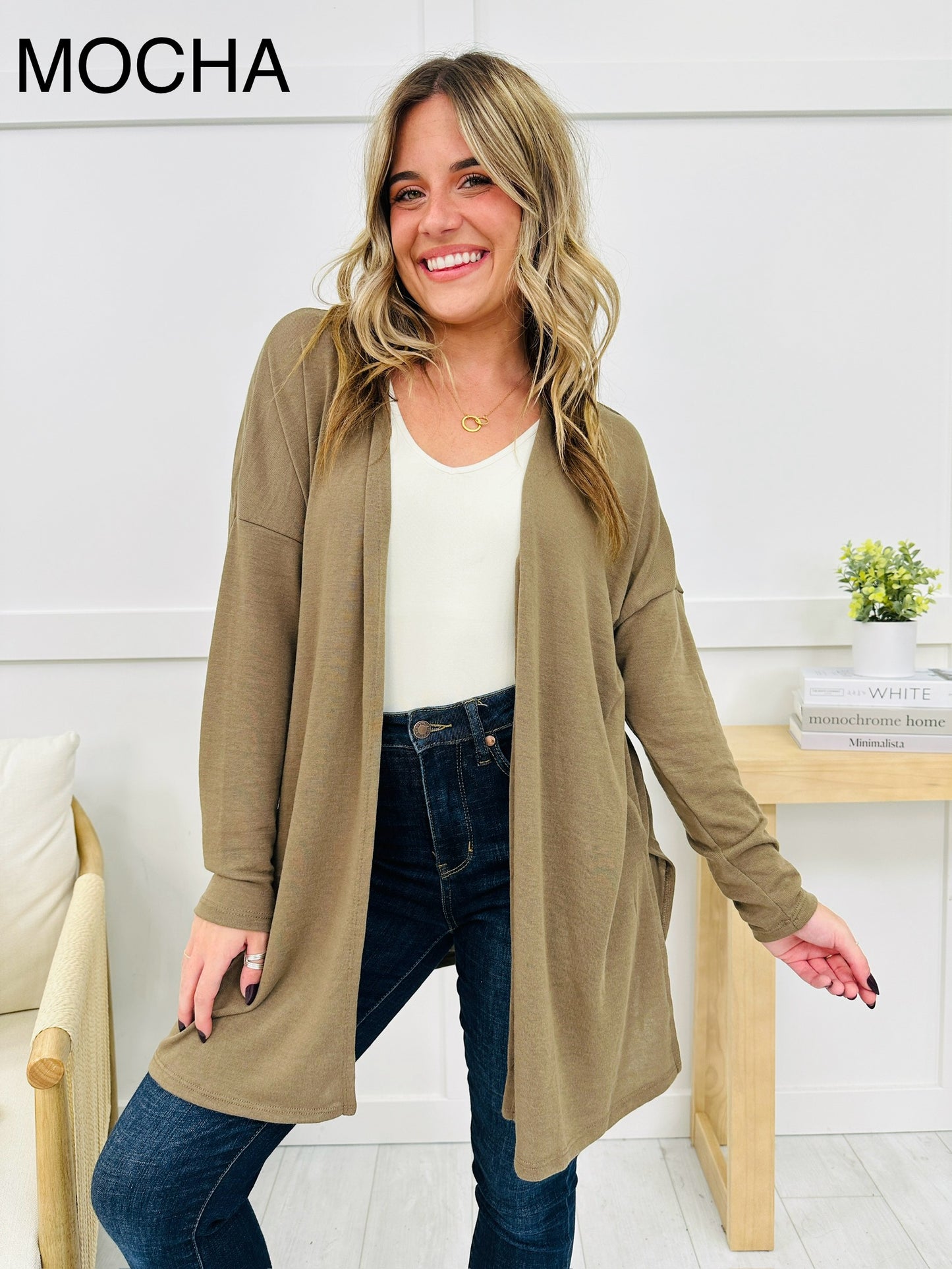 REG/CURVY The Comfiest Cardigan--Multiple Colors