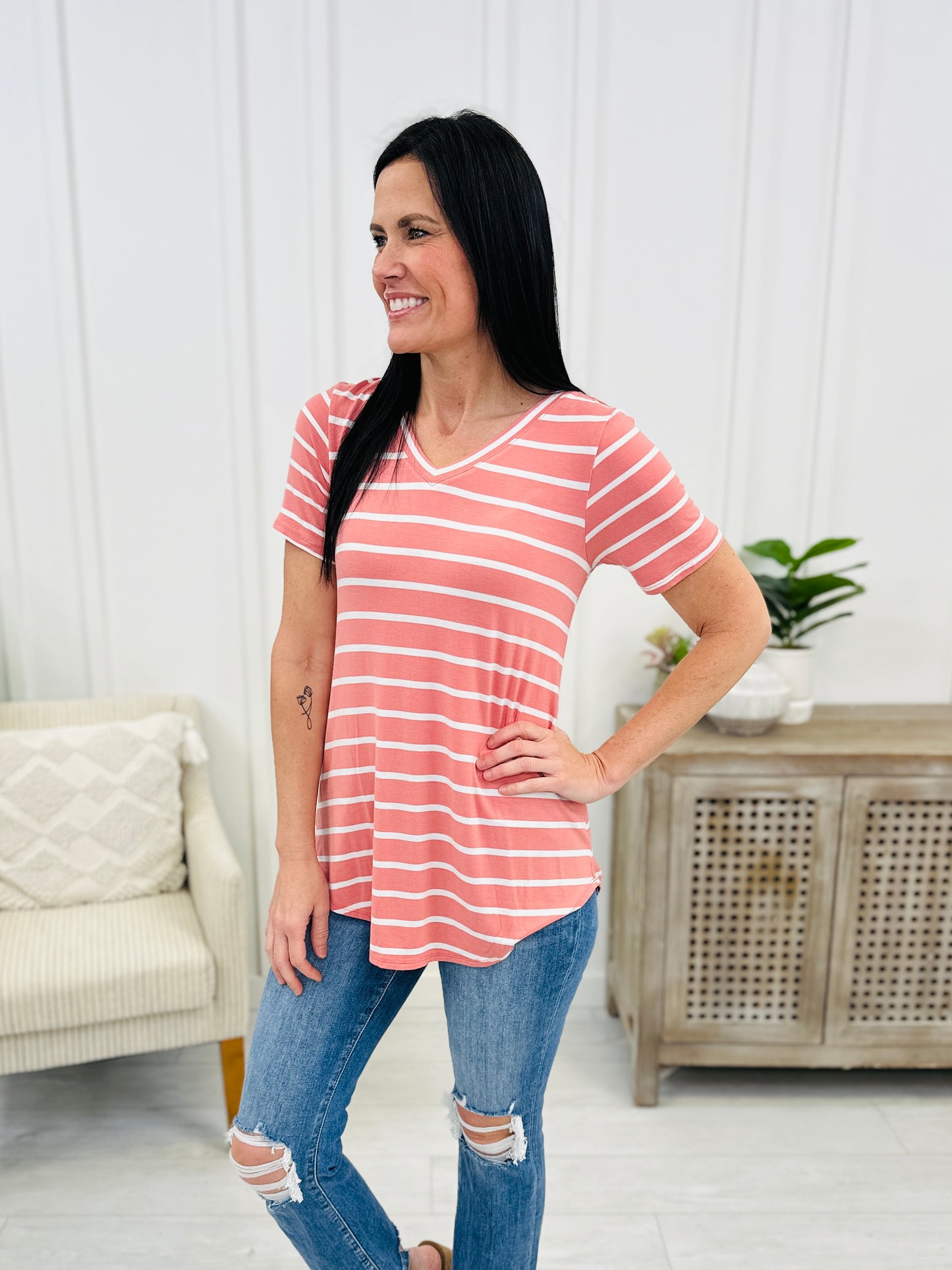 DOORBUSTER! REG/CURVY By Your Side Top- Multiple Colors!