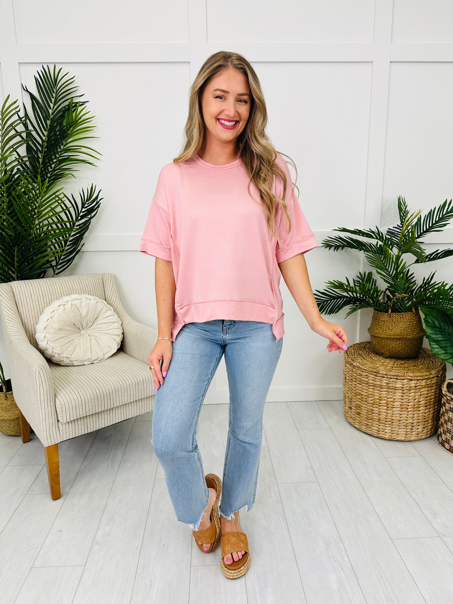 Stitch Me Sweet Top- Multiple Colors!
