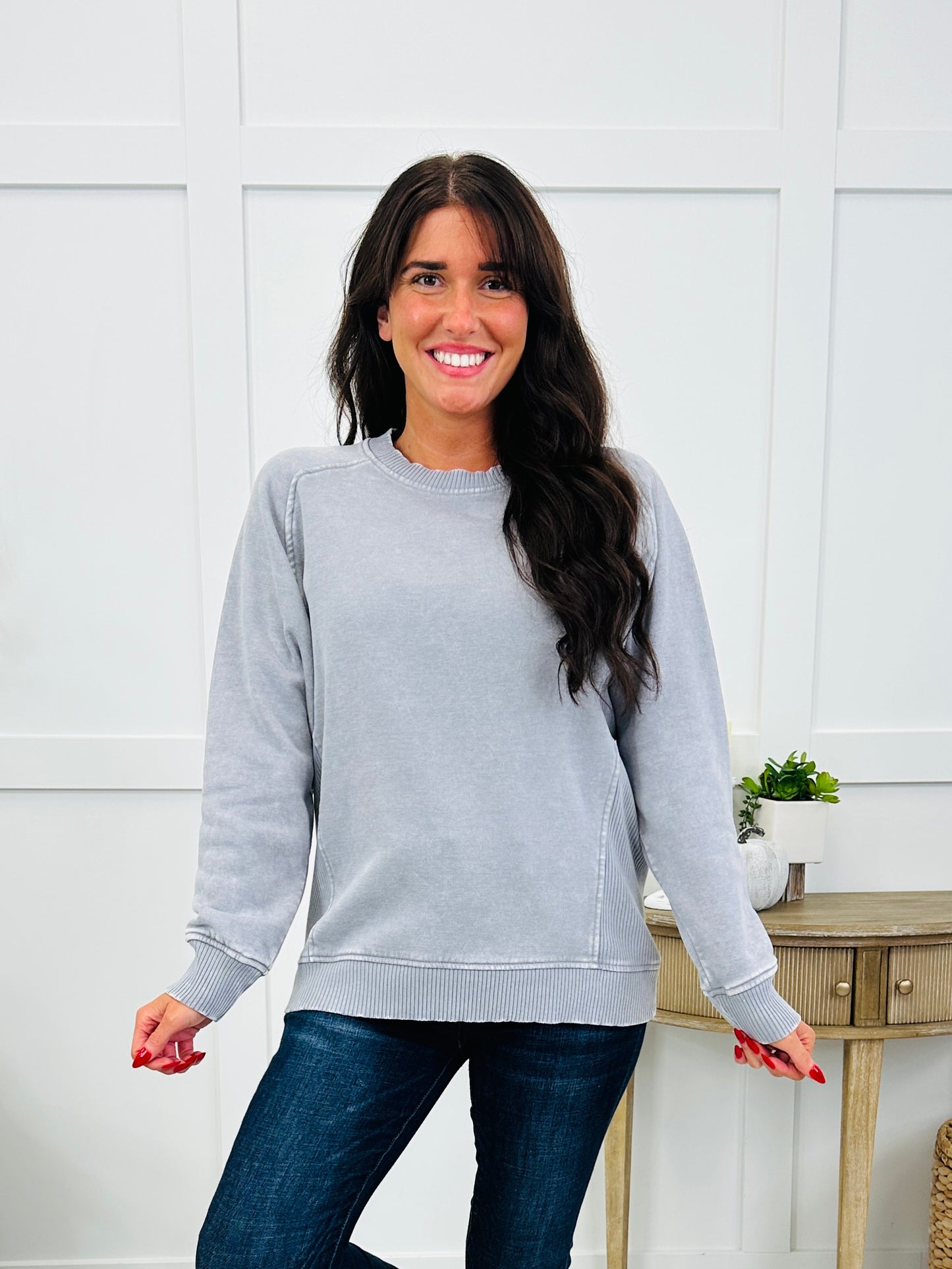 Stay Awhile Sweatshirt In Multiple Colors