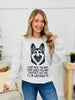 I'll Be Watching You Graphic Crewneck Sweatshirt
