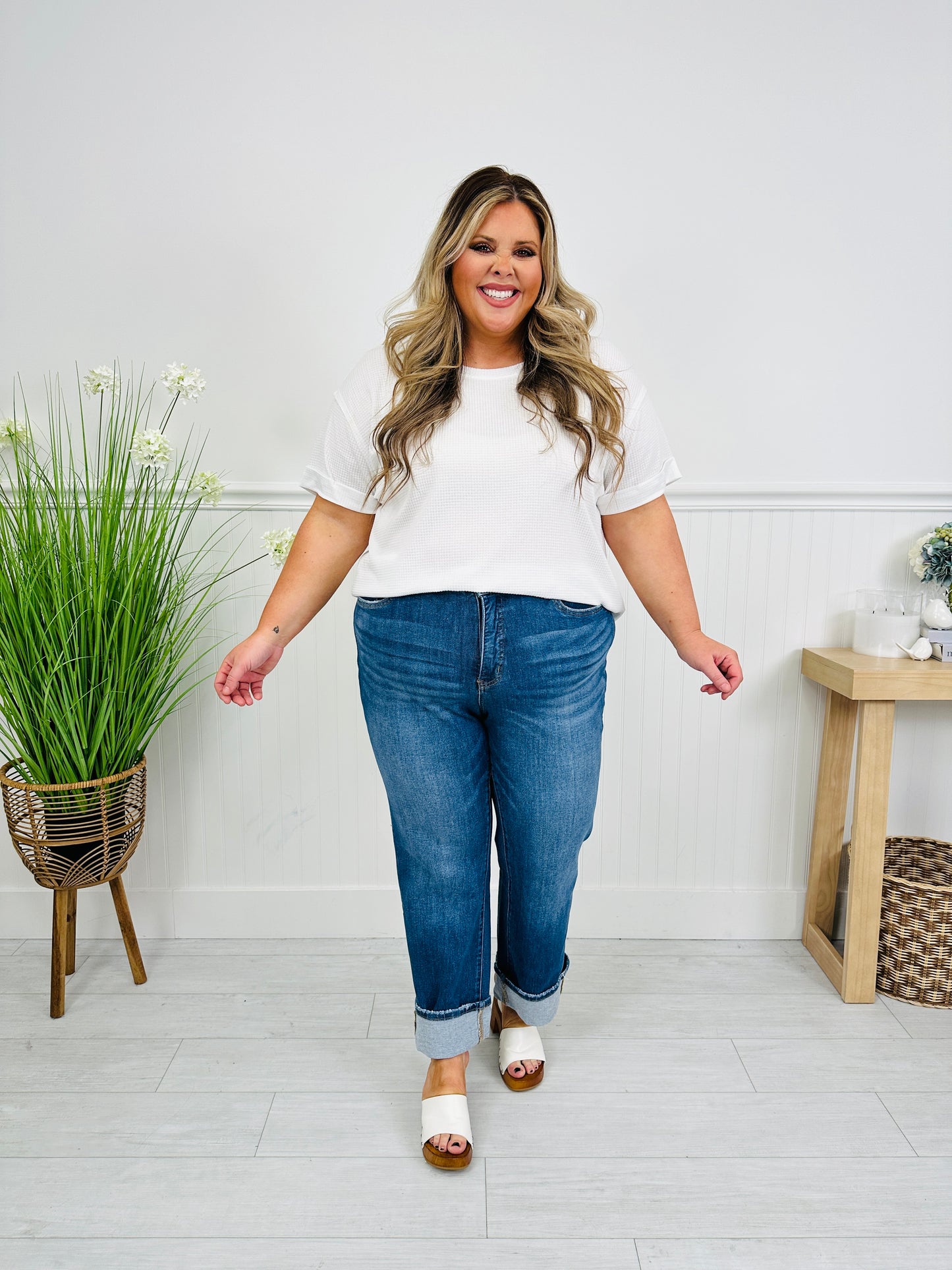 Get It Straight Tummy Control Straight Jeans