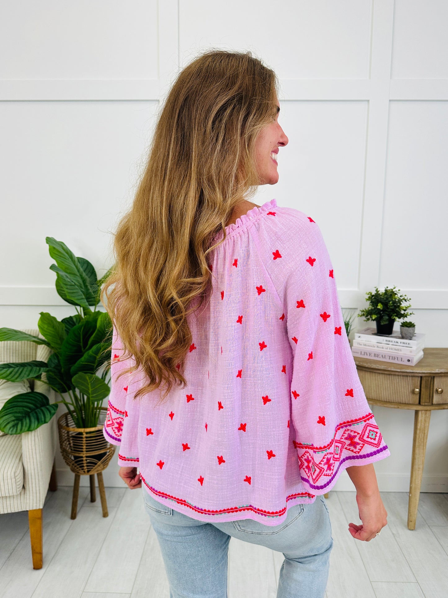 Daydreamer’s Escape Top In Pink