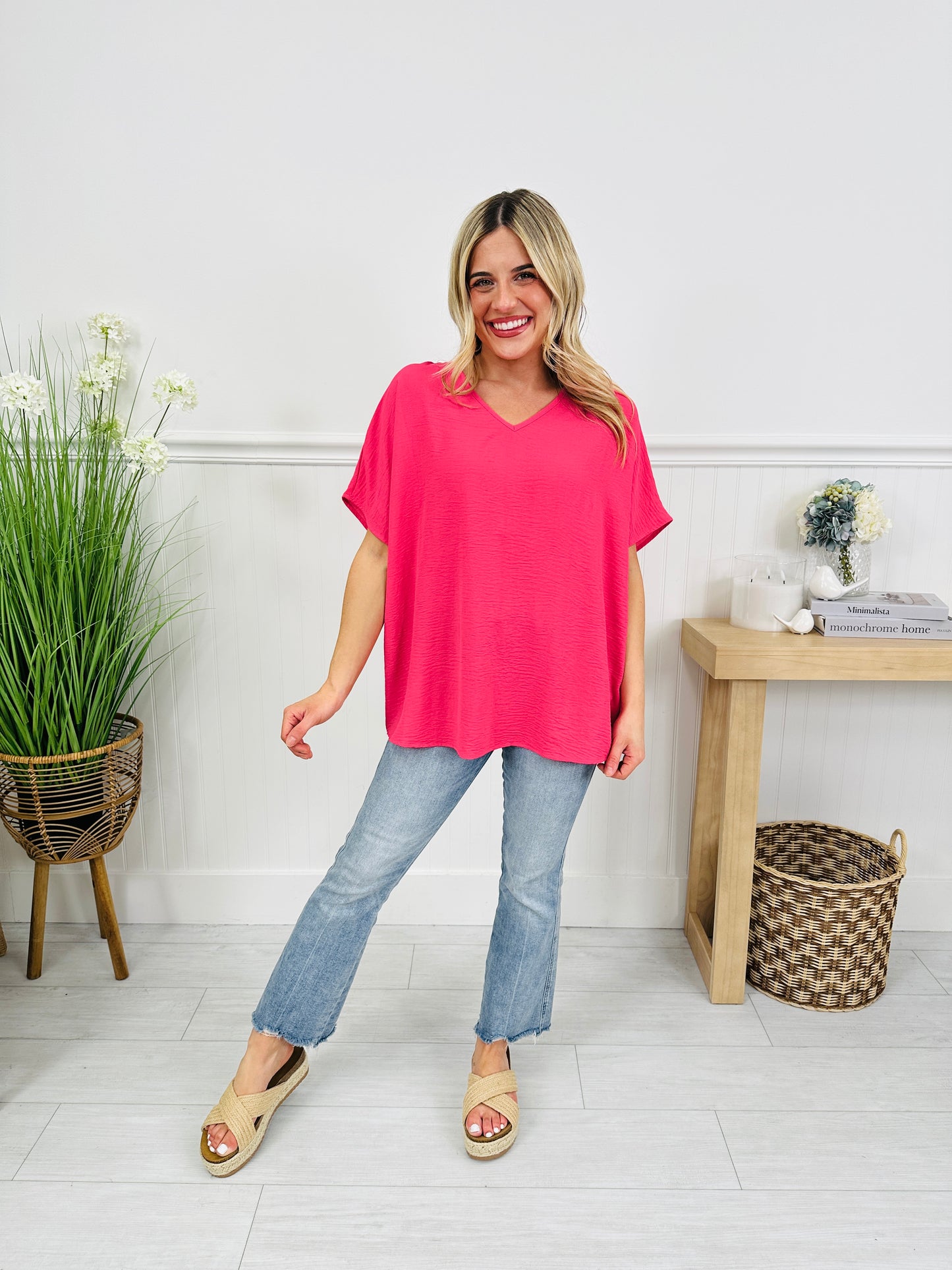 Go With The Flow Top-- Multiple Colors!