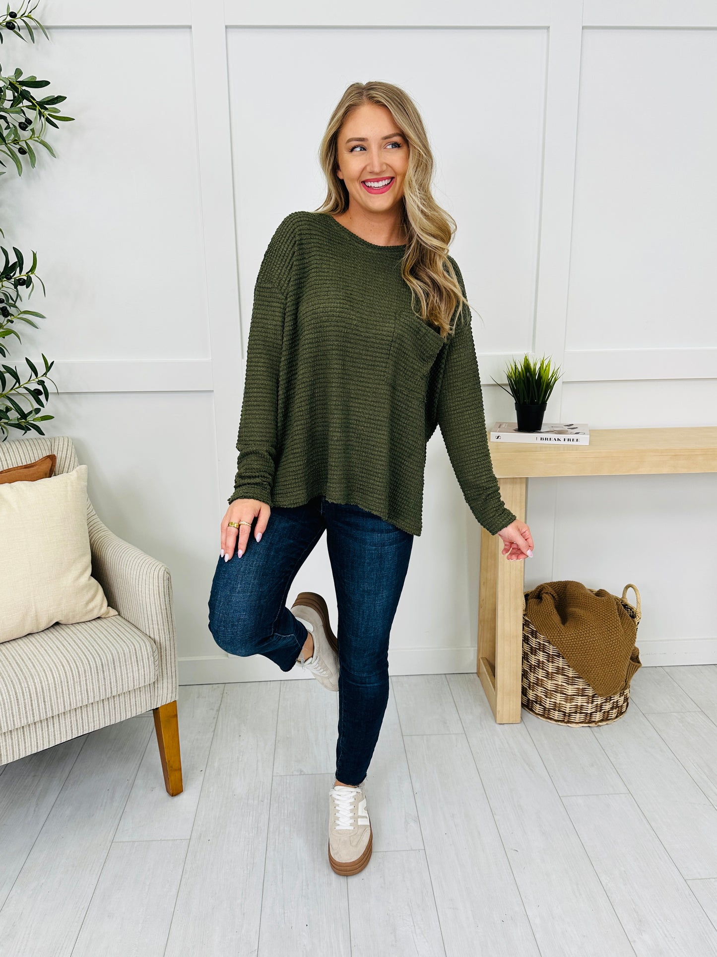 Relaxed Reflection Top - Multiple Colors!