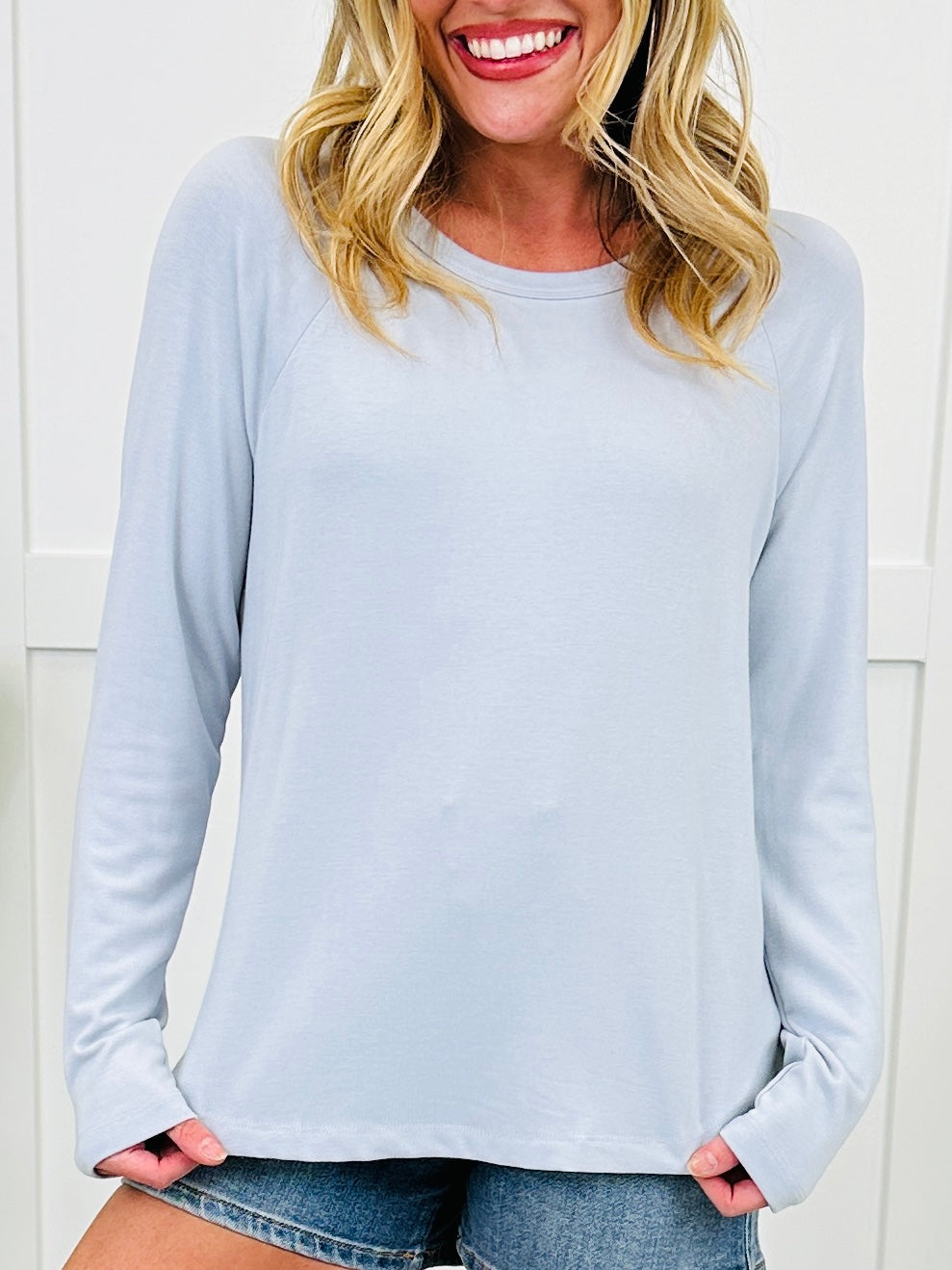 Always On Long Sleeve Top In Multiple Colors
