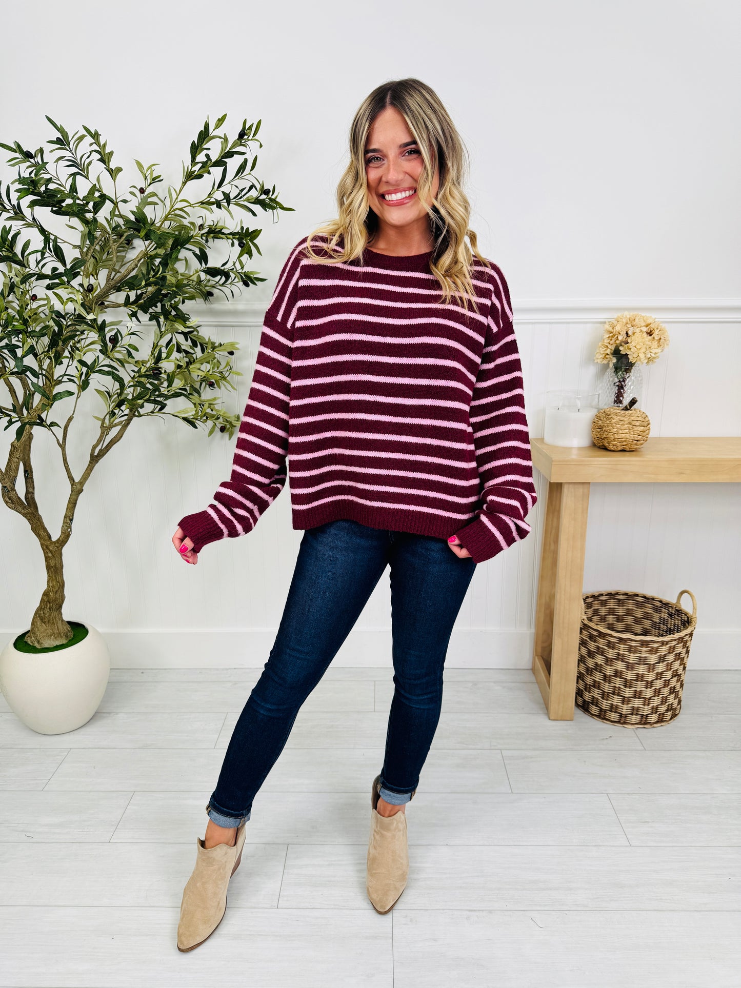 Merlot Mood Sweater