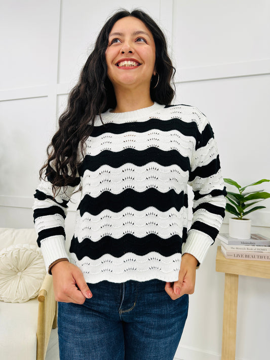 Striped Serenity Sweater