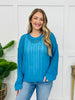 The Mesh Moment Sweater- Multiple Colors!