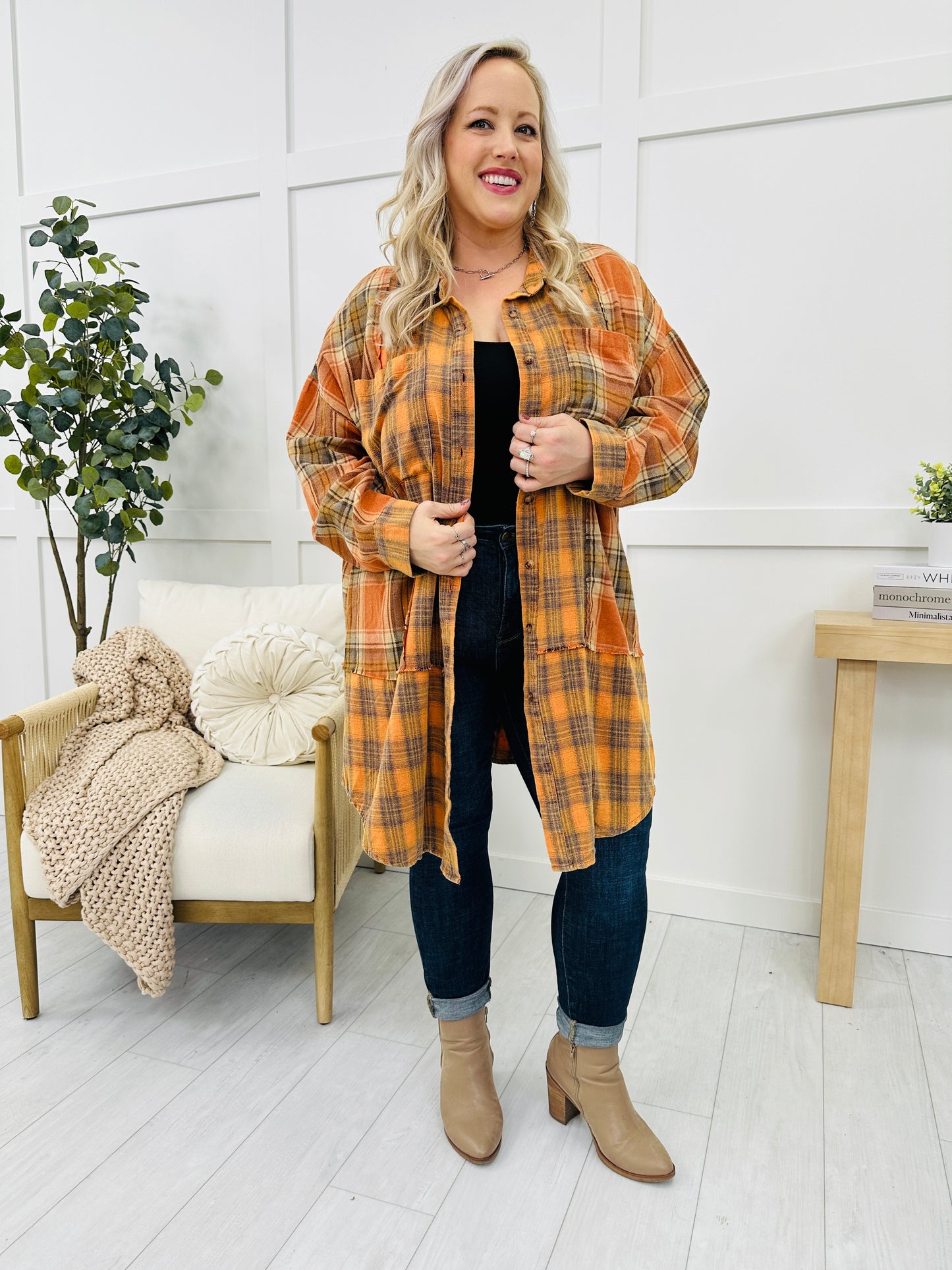 Restock! Reg/Curvy Uniquely You Flannel