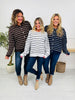 Sweet Stripe Cardigan In Multiple Colors