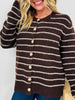 Sweet Stripe Cardigan In Multiple Colors