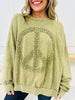 Radiate Peace And Love Sweatshirt- Multiple Colors!