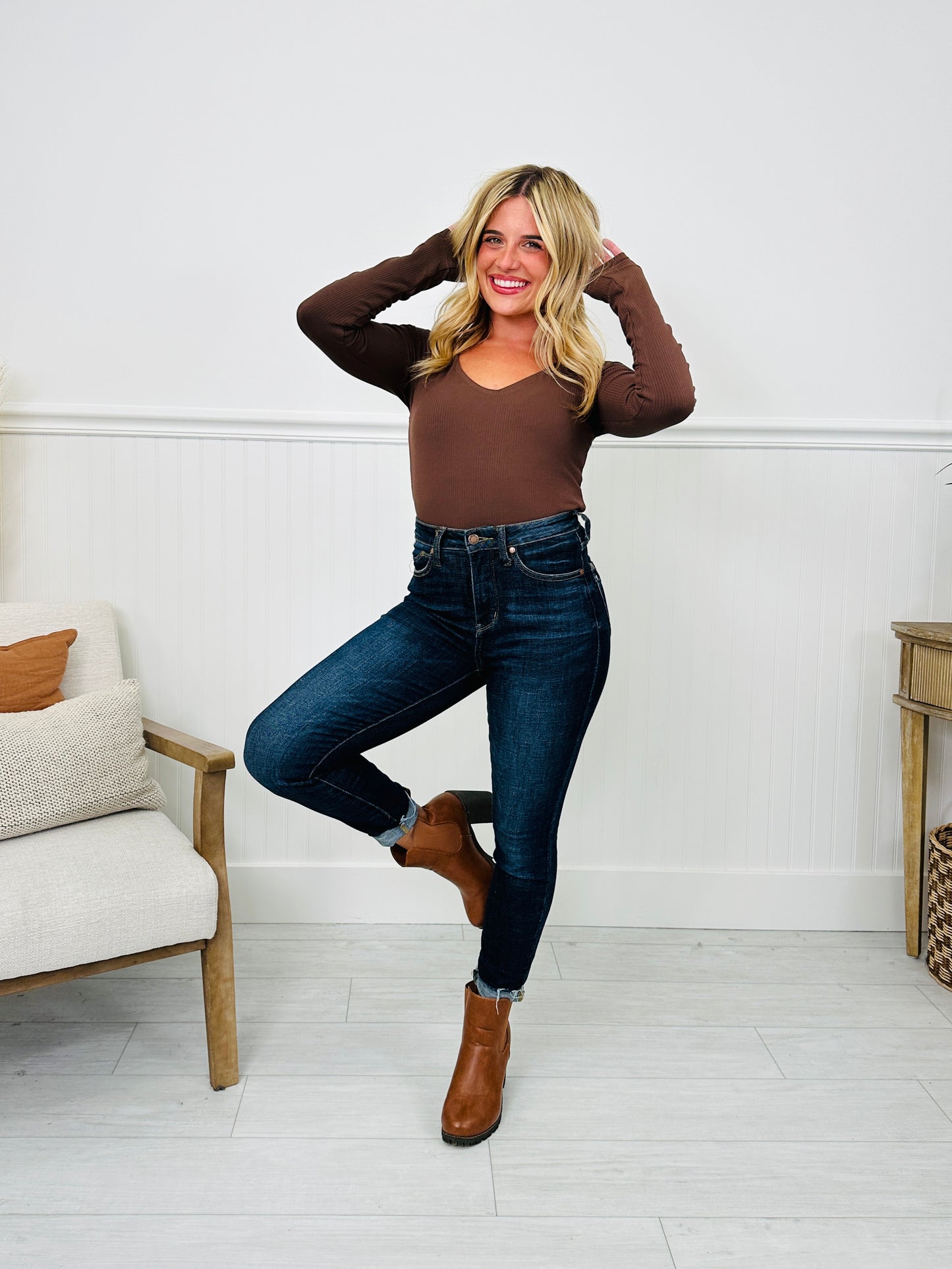 Judy Blue The Trifecta Tummy Control And Butt Lifting Skinny Jeans