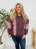Blooming Beauty Pullover In Brown