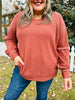 REG/CURVY Falling for Comfort Pullover- Multiple Colors!