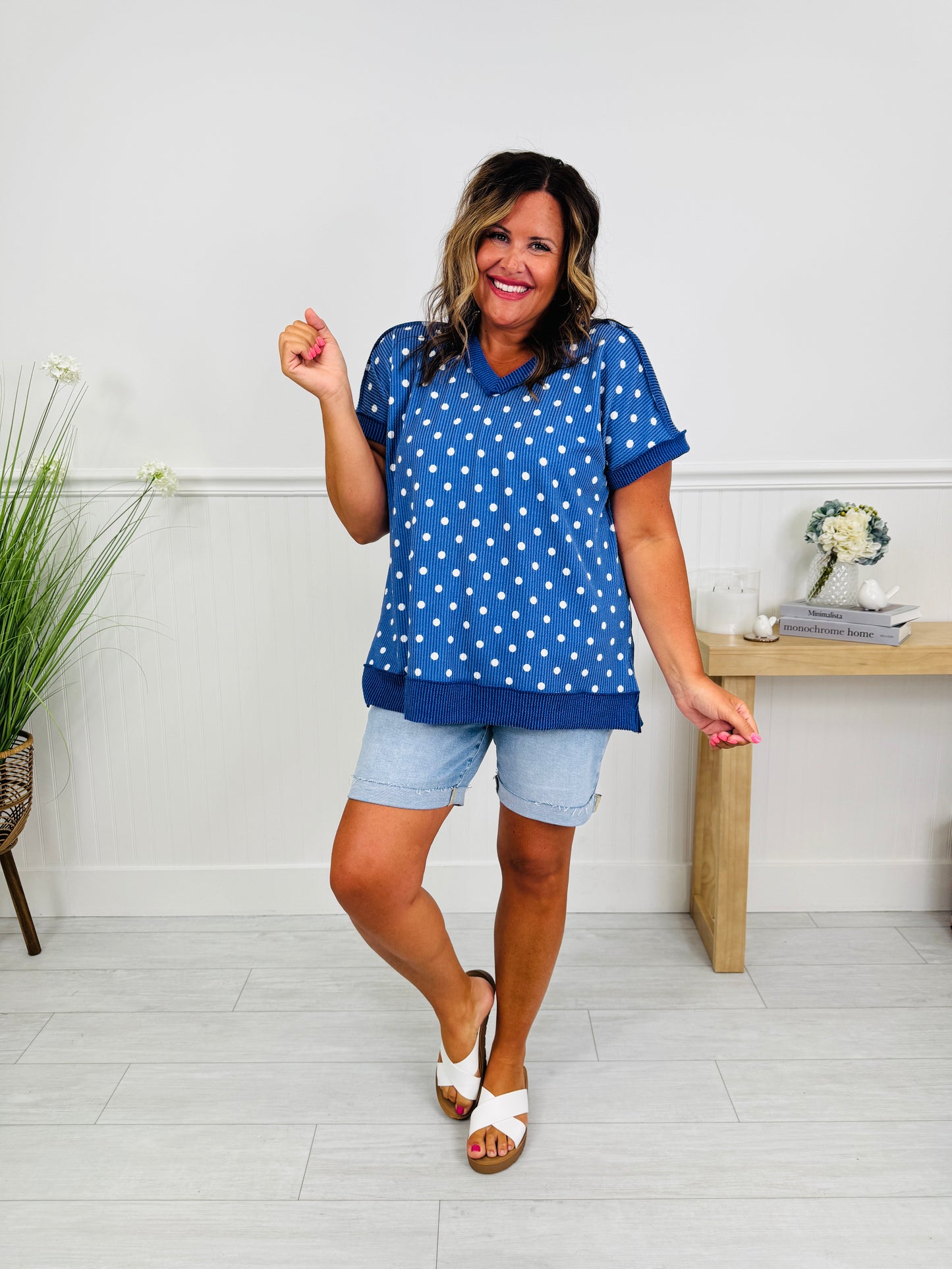 Spot on Style Polka Dot Top in Multiple Colors