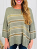 Mountain Sunset Sweater In Sage