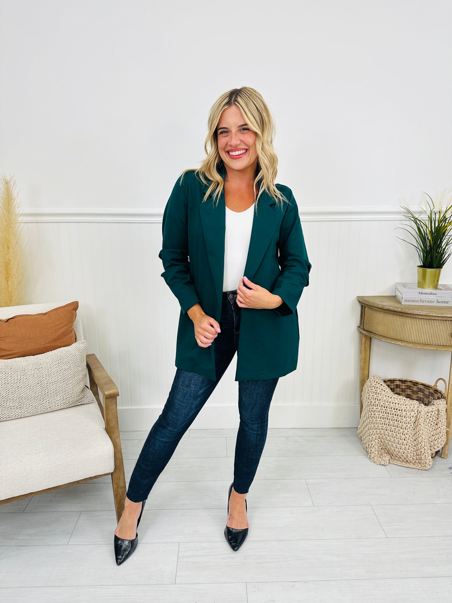 Best Selling Boss Lady Magic Blazer- Multiple Colors!