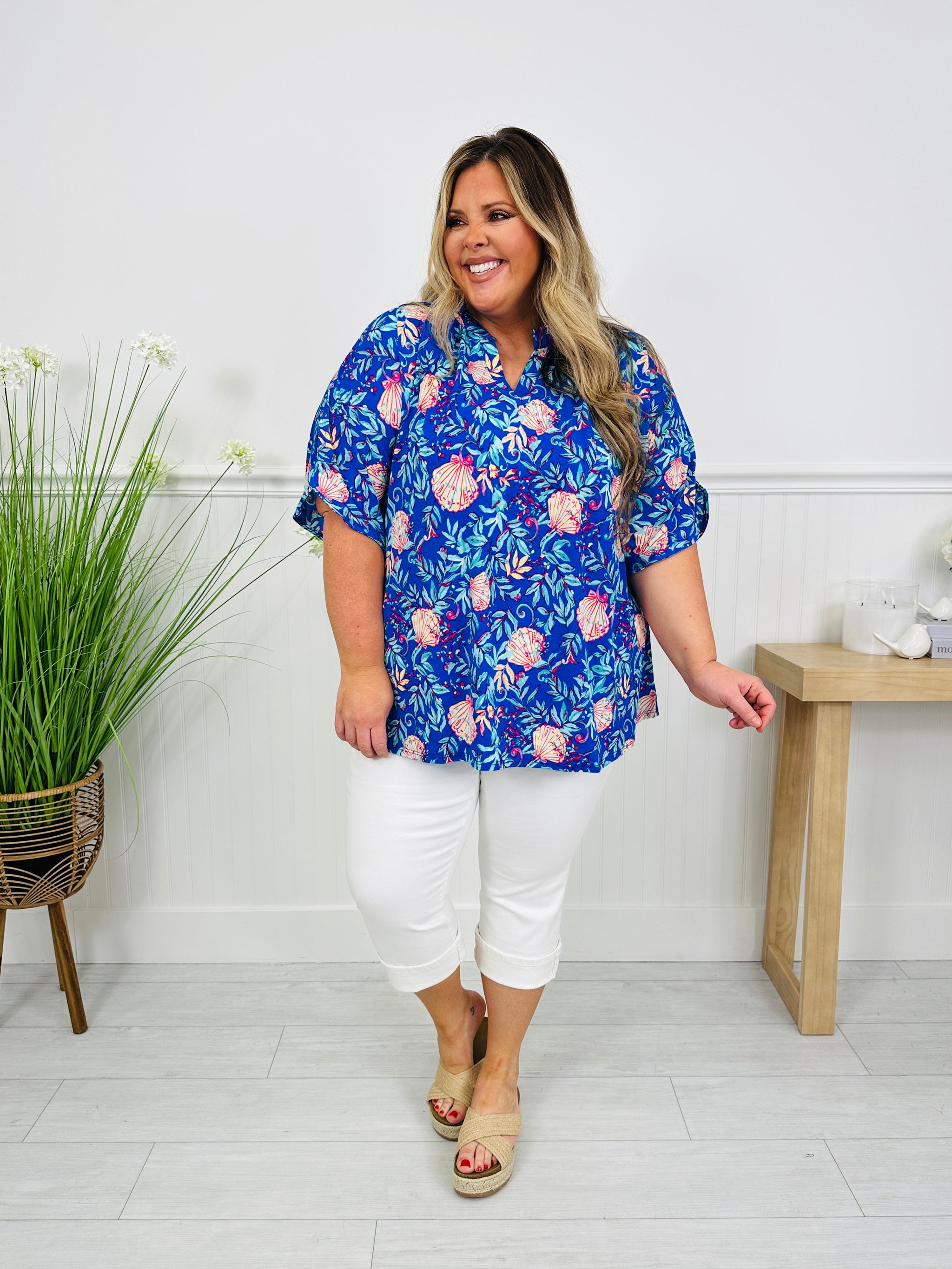 Radiate Sunshine Top in Naples Print – MOCO Boutique