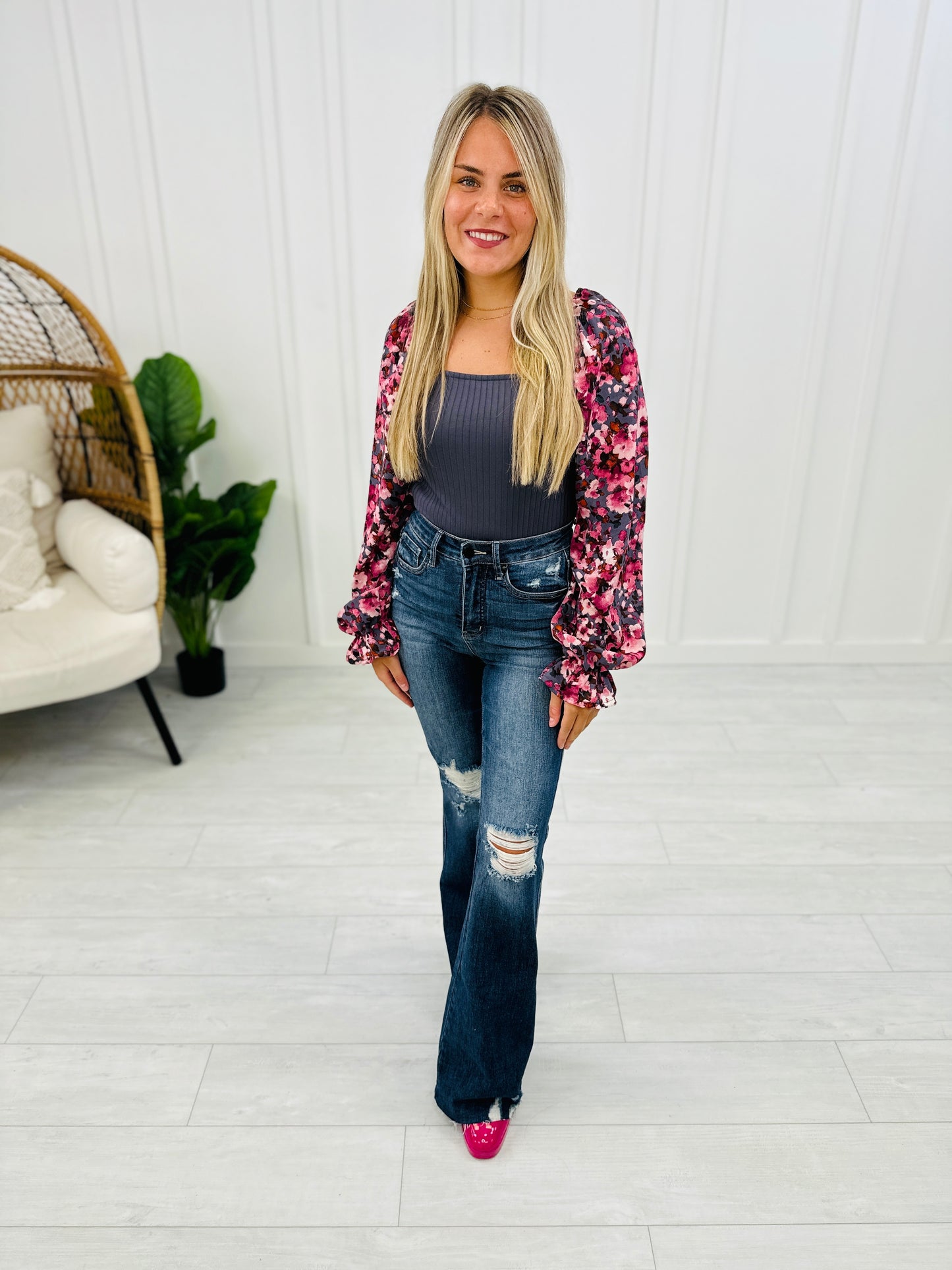 Judy Blue REG/CURVY Tummy Control Millionaire Flare Jeans