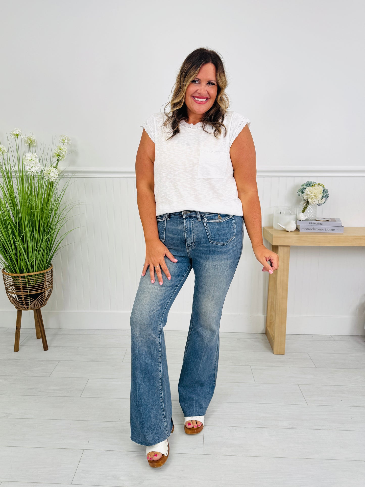 Judy Blue Flare Factor Jeans