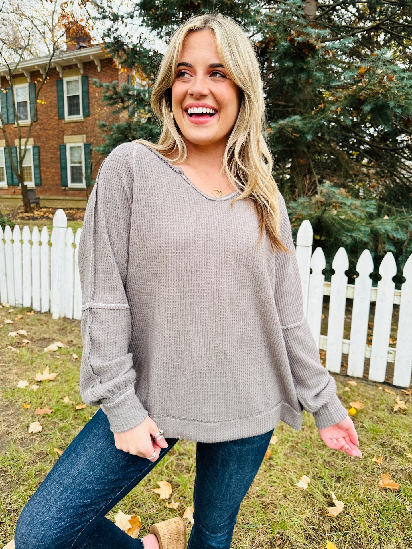 REG/CURVY Falling for Comfort Pullover- Multiple Colors!