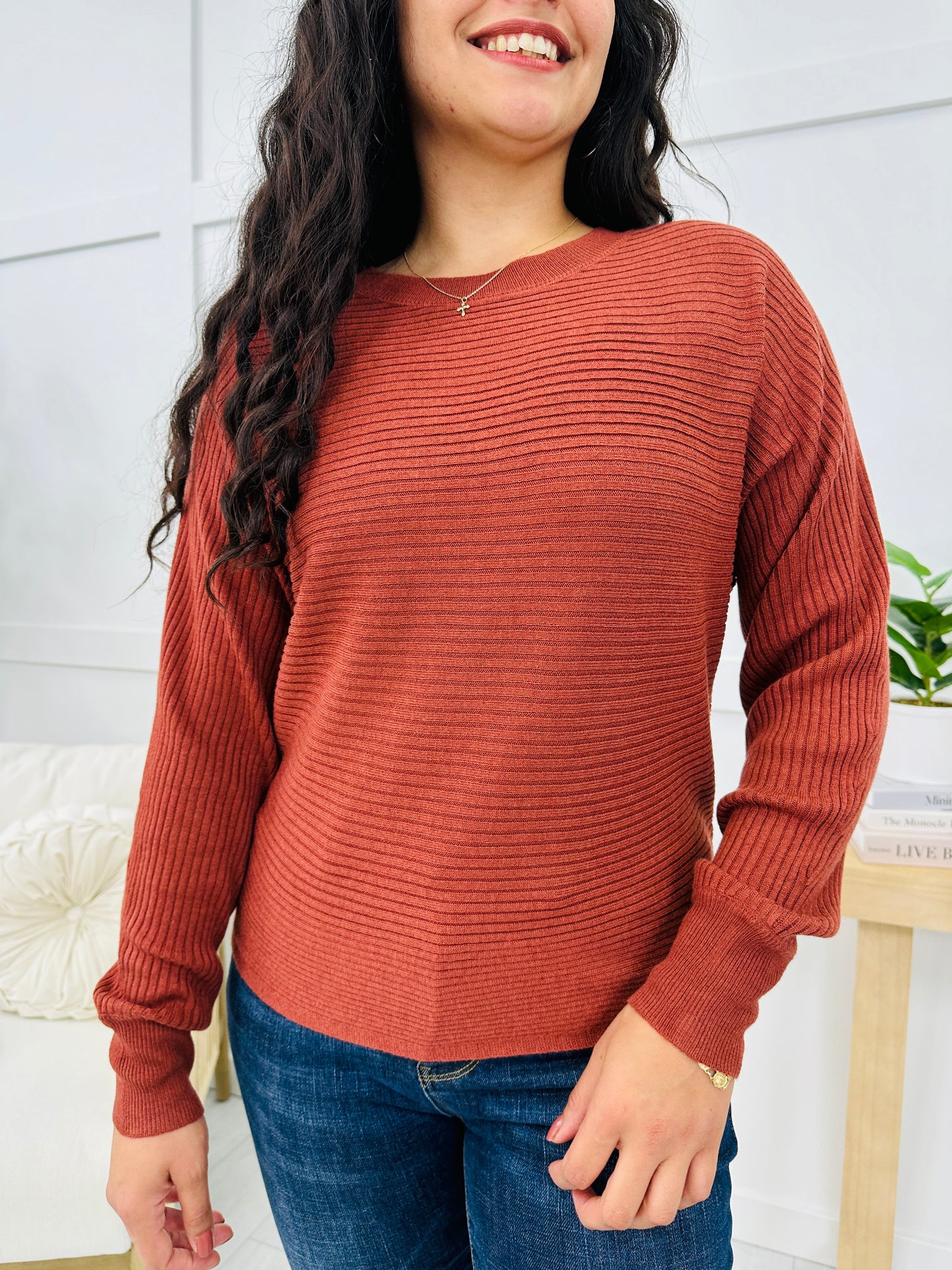 On A High Note Sweater- Multiple Colors!