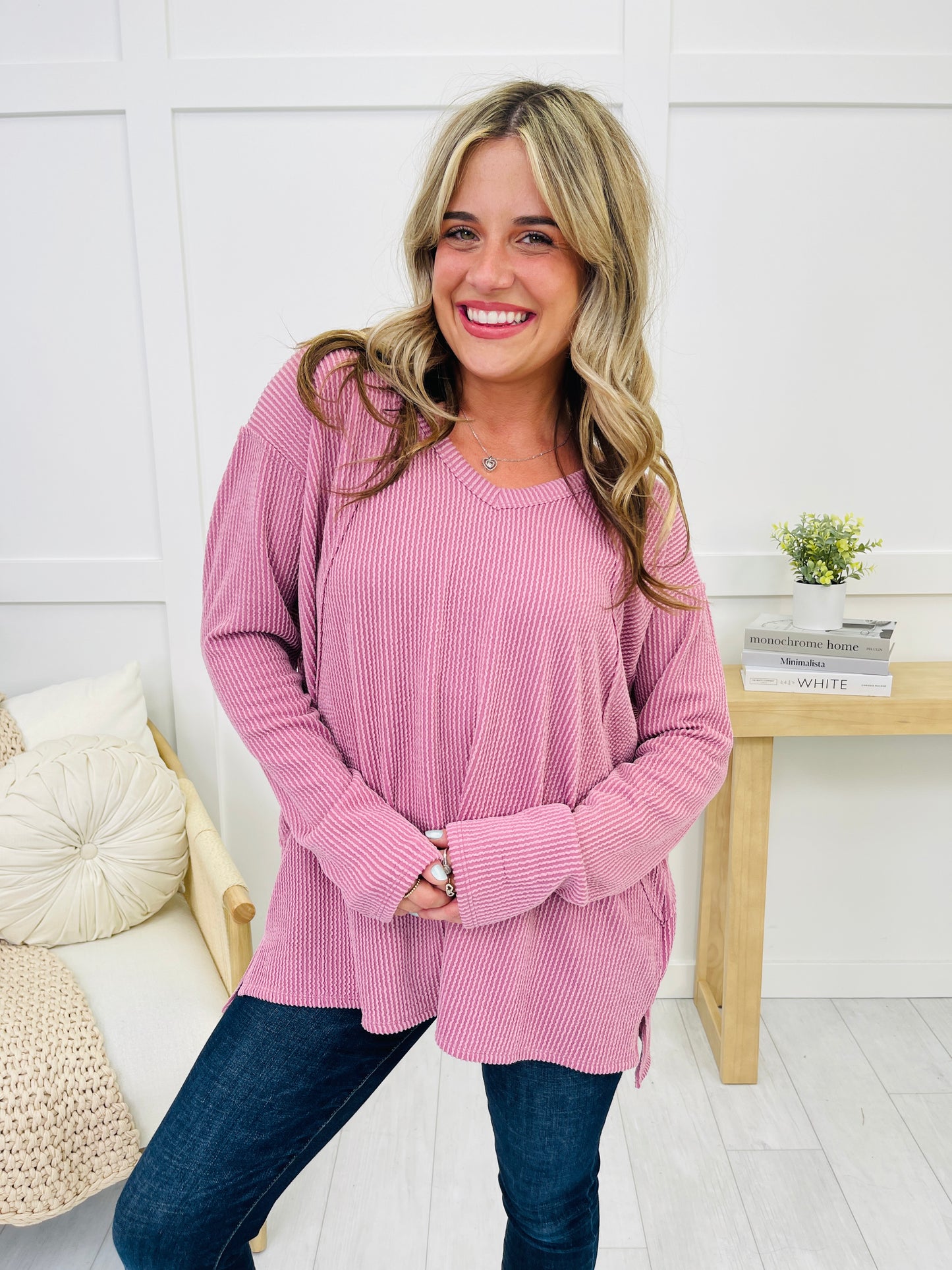 REG/CURVY Cozy and Corded Top - Multiple Colors!