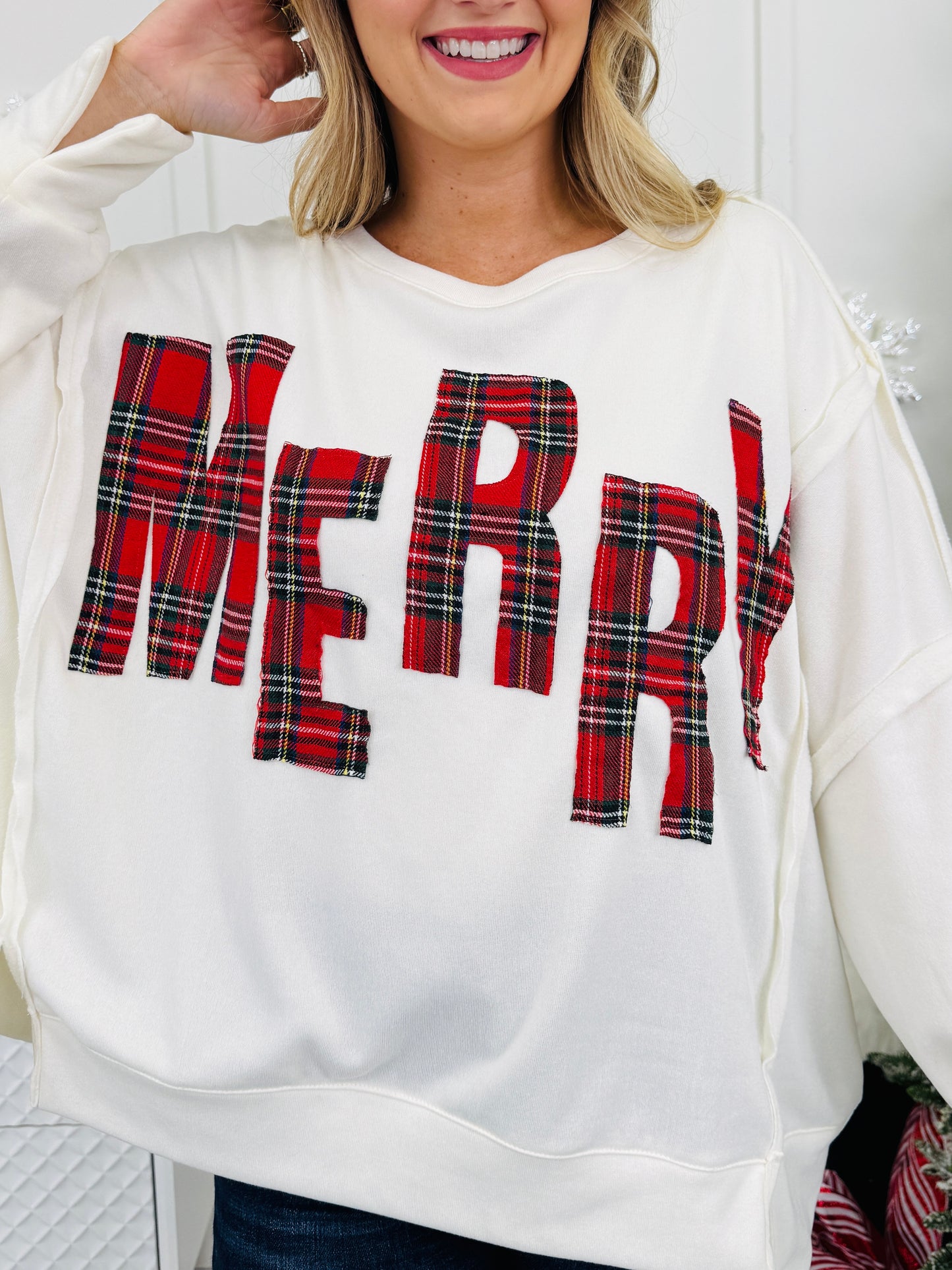 Tidings Of Merry Pullover- Multiple Colors!