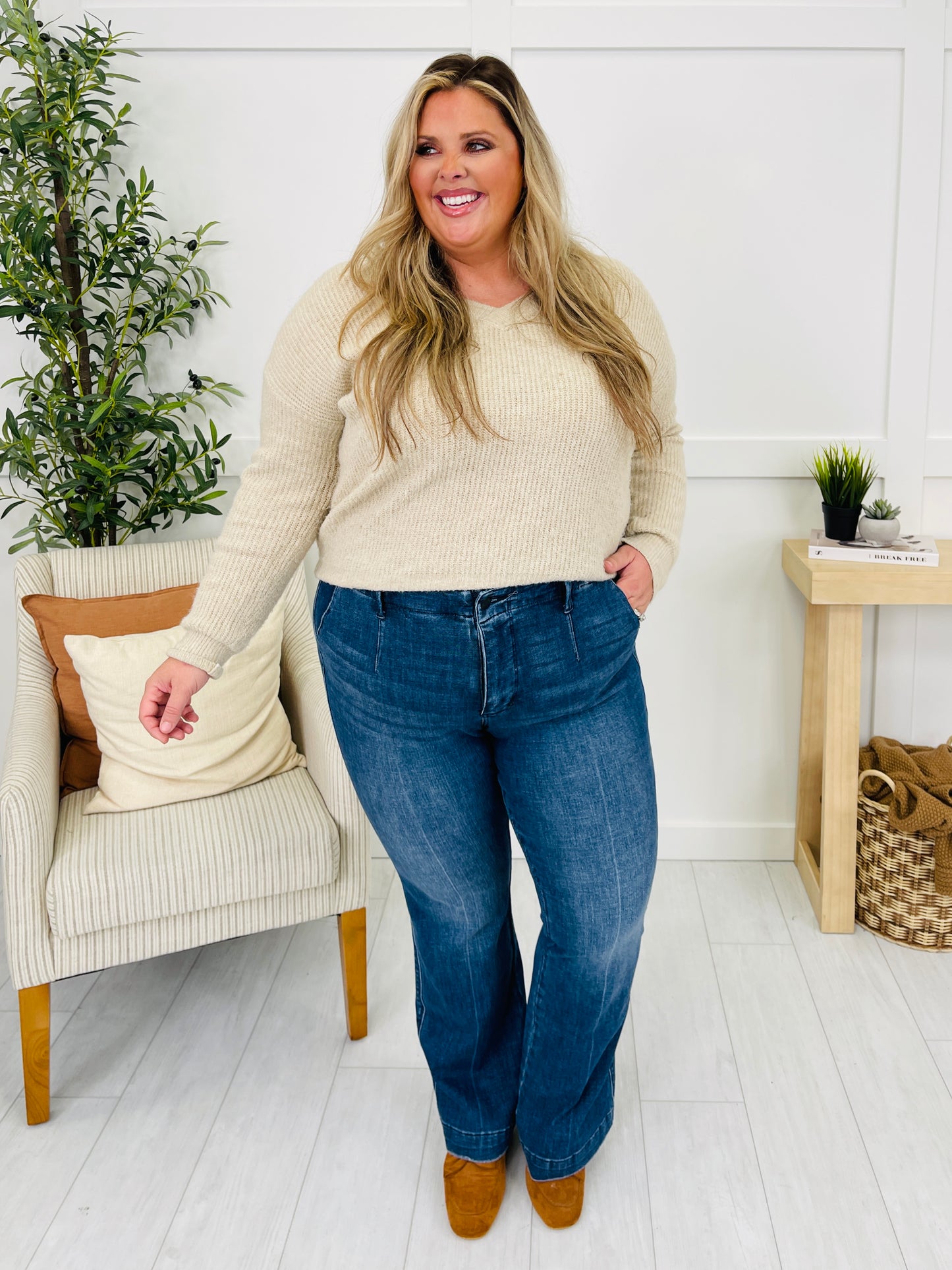 Judy Blue Perfectly Polished Trouser Bootcut Jeans