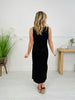 Better Than Basic Midi Dress in Black