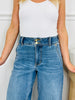 Judy Blue Everyday Icon Trouser Column Jeans