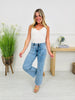 Summer Mood Cropped Wide Leg Jeans